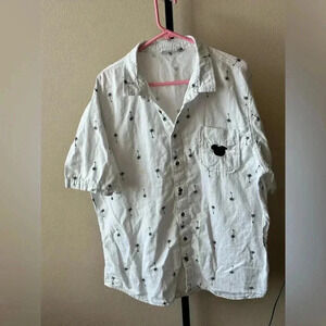 Junk food xxl Mickey button down shirt